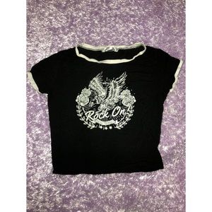 Rock On Crop Top